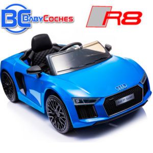 Coche-eléctrico-niños-audi R8
